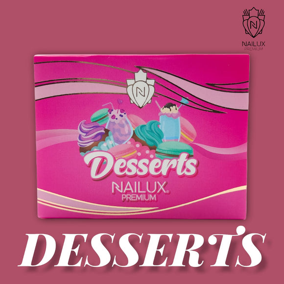 Nailux Desserts Acrylic Collection
