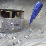 Glitterbels Sapphire Acrylic GB175