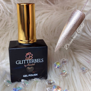 Glitterbels Diamond Gold Gel #94