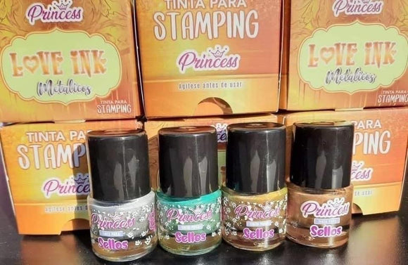 Stamping Ink Metalicos Princess