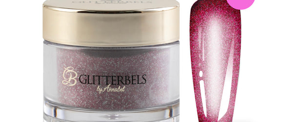 Glitterbels Crimson Pink Acrylic GB189