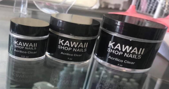 Kawaii Nails Clear Acrylic Powder
