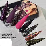 Princess Diamond Acrylic Collection