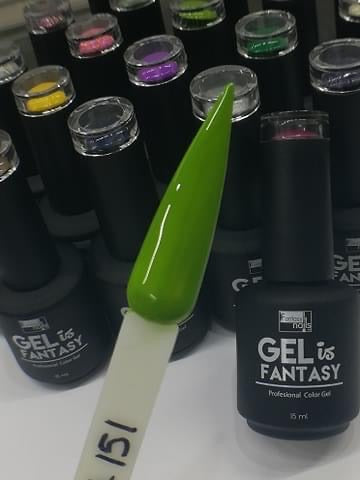 Fantasy Nails Gel #151 Verde Limon 15ml