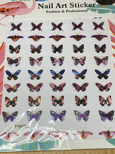 Sticker Butterfly Z-D3704