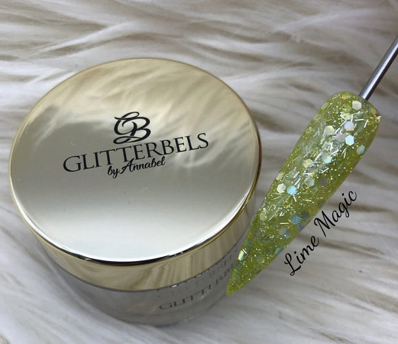 Glitterbels Lime Magic Acrylic GB103