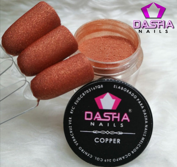 Copper Acrylic 1/4oz Dasha Nails