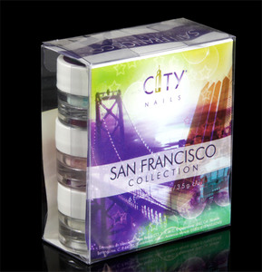 City Nails San Francisco Collection 6 colores