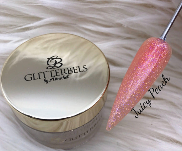 Glitterbels Juicy Peach Acrylic GB095