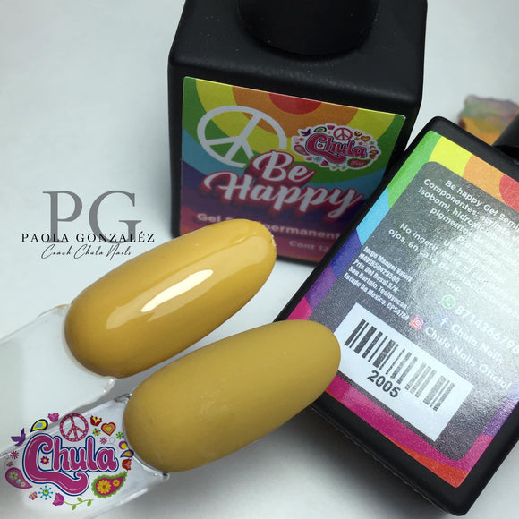 Chula Nails Gel Be Happy (Nueva Presentacion)