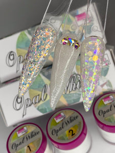 Fantasy Nails Opal White Acrylic Collection