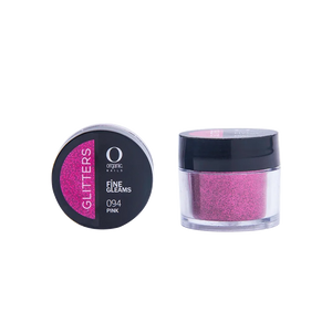 Organic Nails Glitter Pink 094