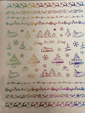 Christmas Sticker DH-191 Colores