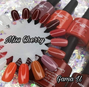 Gel Polish 12pcs Miss Cherry Gama U