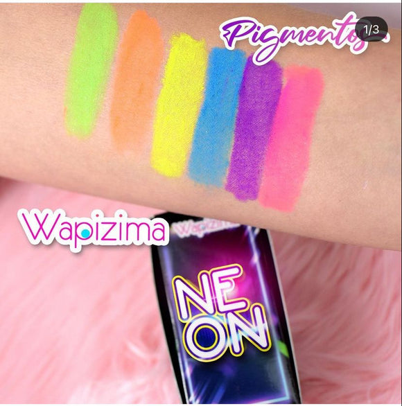 Wapizima Pigmentos Neon 6 pzas