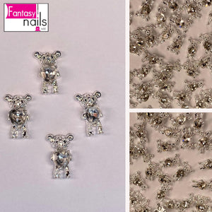 Fantasy Nails Dije Silver Teddy