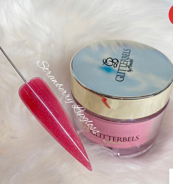 Glitterbels Strawberry Lipgloss Acrylic GB400