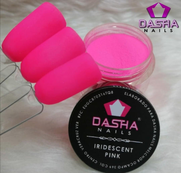 Iridescent Pink Acrylic 1/4oz Dasha Nails