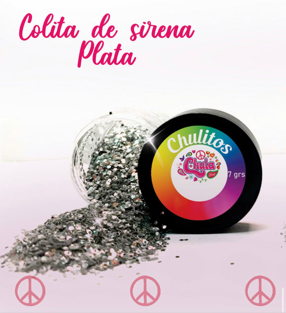 Chula Nails CHULITOS Cola de Sirena Plata #11