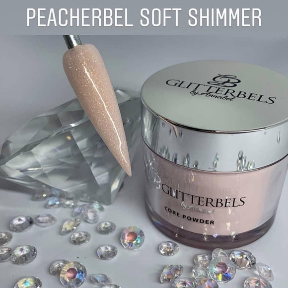Glitterbels Peacherbel Soft Shimmer Acrylic 56g