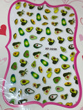 Sticker Avocado XF-3230