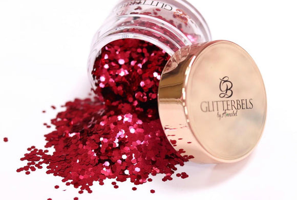 Glitterbels Crimson Glitter GBG008