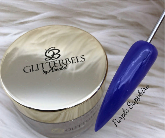 Glitterbels Purple Sapphire Acrylic GB078