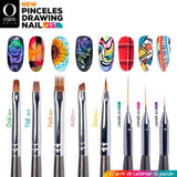 Organic Nails Pincel Art