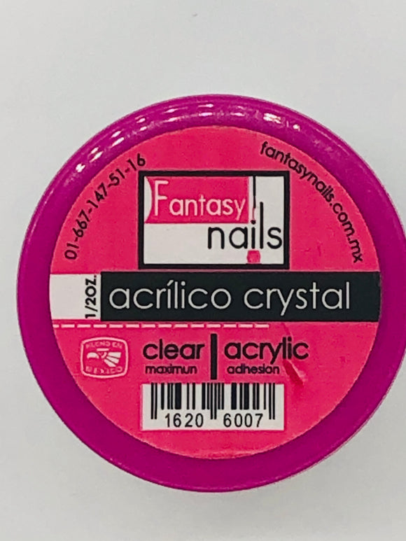 Fantasy Nails Acrilico Crystal 1 oz
