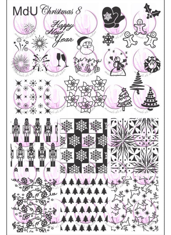 Plate #298 MDU Christmas 8