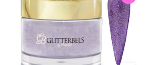 Glitterbels Glistening Purple Acrylic GB128