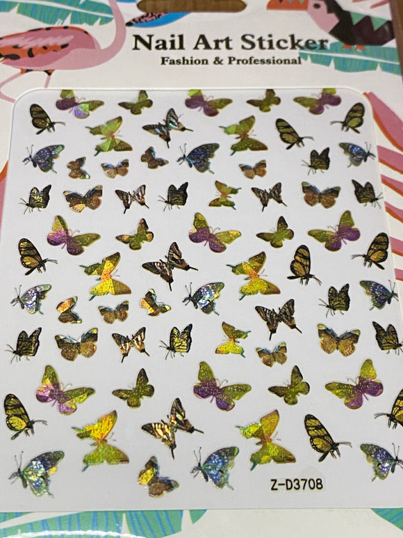 Sticker Butterfly Z-D3708