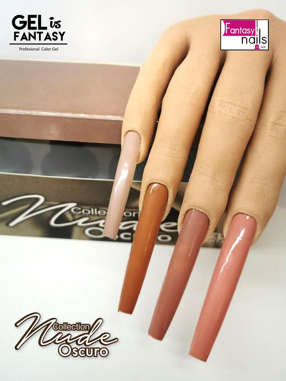 Fantasy Nails Nudes Obscuros Collection Gel