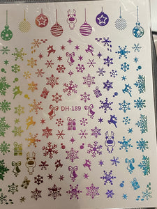Christmas Sticker DH-189 Colores