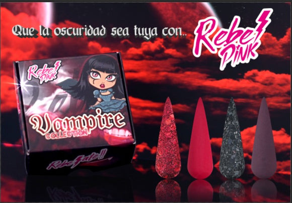 Rebel Pink Vampire Acrylic Collection