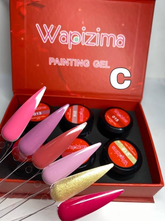 Wapizima Painting Gel “C” 6 pz