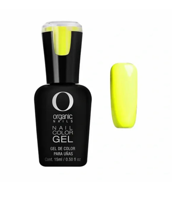 Organic Nails Glow Yellow 15 ML