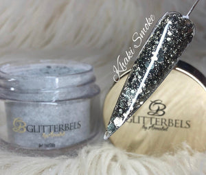 Glitterbels Khaki Smoke Acrylic GB304