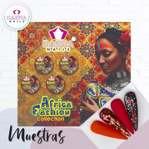 Africa Fashion Acrylic Collection Dasha Nails
