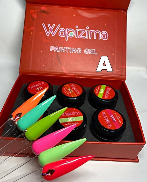 Wapizima Painting Gel “A” 6 pz