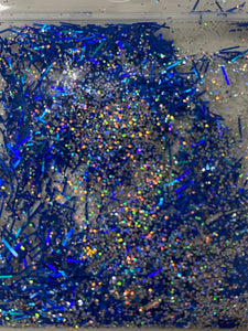 Acetatos Glitter Mix Blue