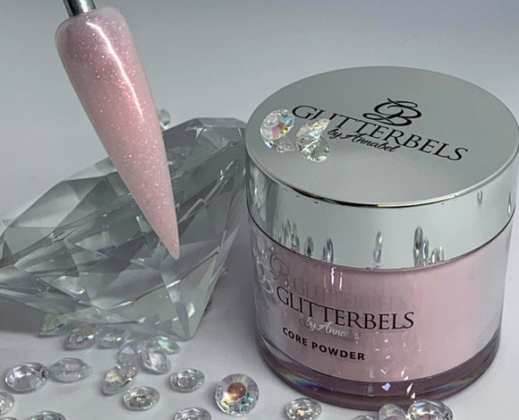 Glitterbels Pink Opal Shimmer Acrylic 56g
