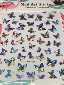 Sticker Butterfly Z-D3707