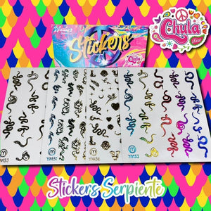 Chula Nails Serpientes y Dragones Sticker